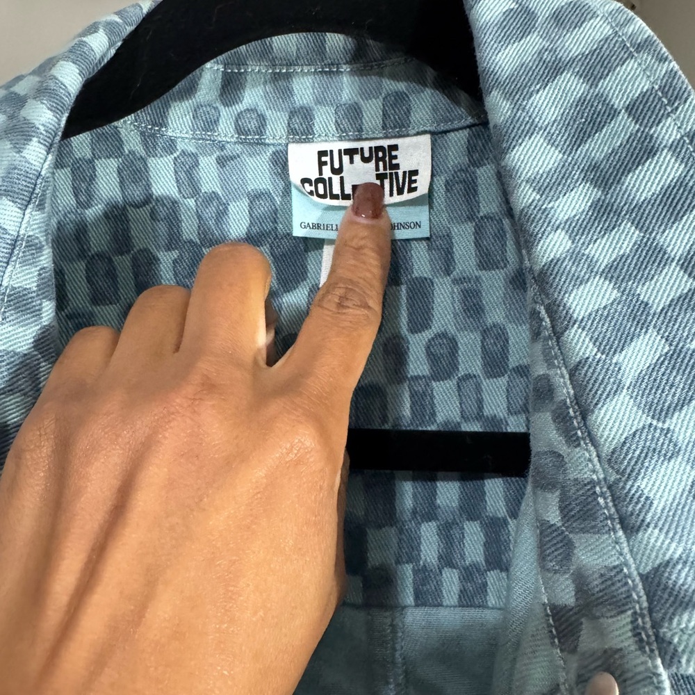 Target Blue Patterned Jacket